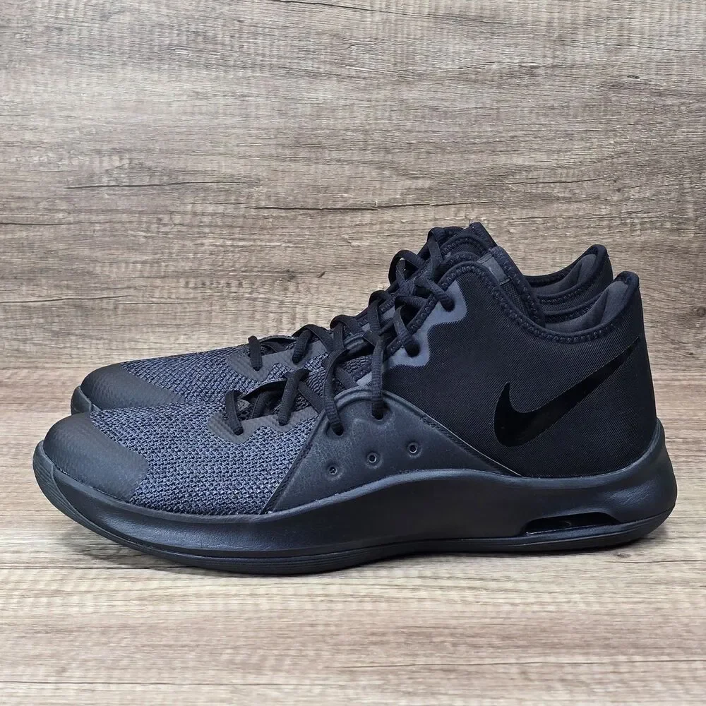 Nike Air Versitile III Men's Sz 13 Black Gray Basketball Shoes (AO4430-002) NEW - Picture 3 of 9